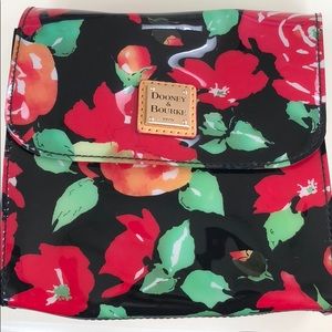 Rare Floral Print Dooney & Bourke Crossbody Purse